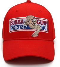 Bubba Gump Baseball Cap Adjustable Shrimp Co. Embroidered Forest Gump Costume H