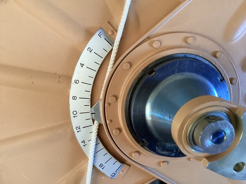 Tensor de cable original BAC Sud Aviation Concorde para controles de combate 1975 raro - Imagen 2 de 16