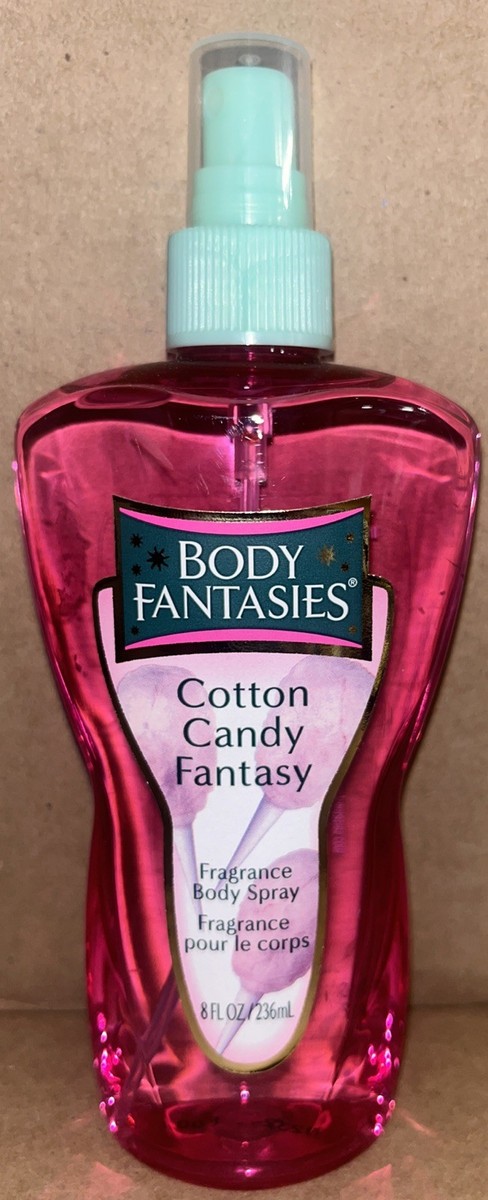 Body Fantasies Cotton Candy Fantasy 8 oz Fragrance Body Spray *TPR