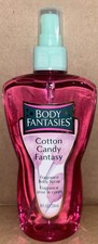 Body Fantasies Cotton Candy Fantasy 8 oz Fragrance Body Spray TPR 