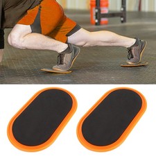 2 Stück Ovale Yoga-Gleitscheiben Sport-Fitness-Scheiben Trainingsgleiter A3Ru