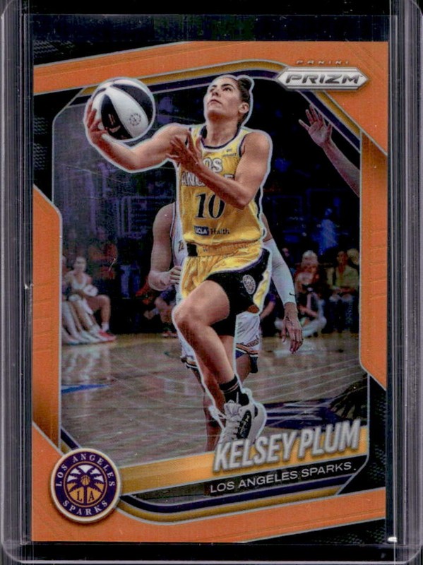 2025 Panini WNBA Prizm Kelsey Plum Orange #/99 Sparks