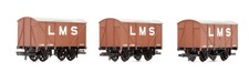 Hornby Pre-Owned R6836 RailRoad Set Of 3 LMS Box Vans