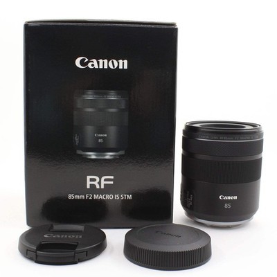 * OPEN BOX EXCELLENT * Canon RF 85mm f/2 Macro IS STM Lens