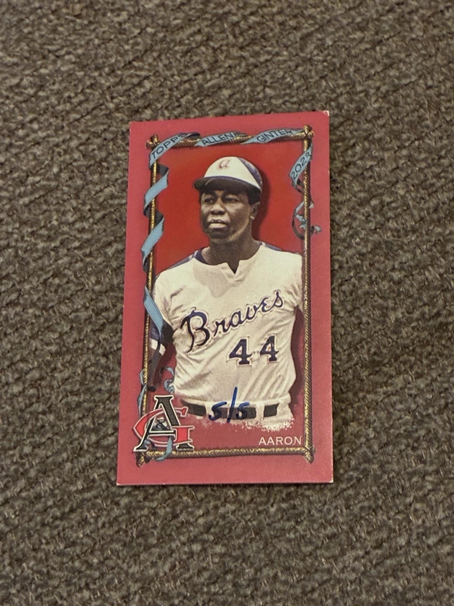 Topps Hank Aaron Baseball Sports Trading Card Singles for sale | eBay