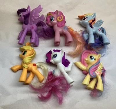 Lot HASBRO 3  My Little Pony Pinkie Pie, Fluttershy, Rainbow Dash, Twilight