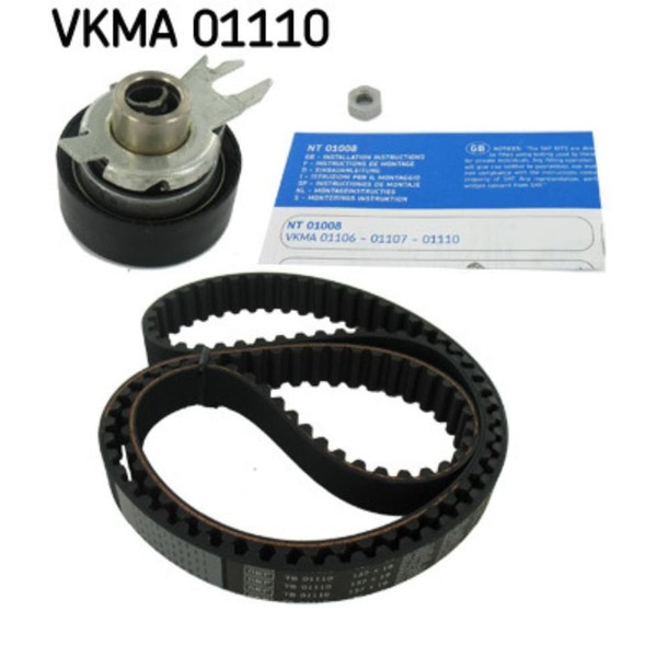 Zahnriemensatz Skf Vkma 01110 FüR Vw Seat Skoda Golf Iii Vento Ibiza Ii Cordoba-image