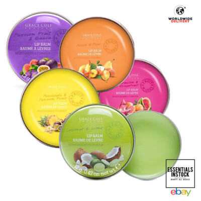 Grace Cole Moisturizing Lip Balm With A Wonderful Fruity Scent 12g