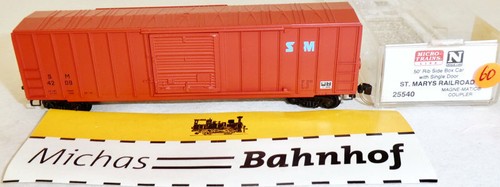 St Marys 4209 50' Rib Box Car Single Door Micro Trains Line 25540 N 1:160 J60 å | Zustand: Gebraucht