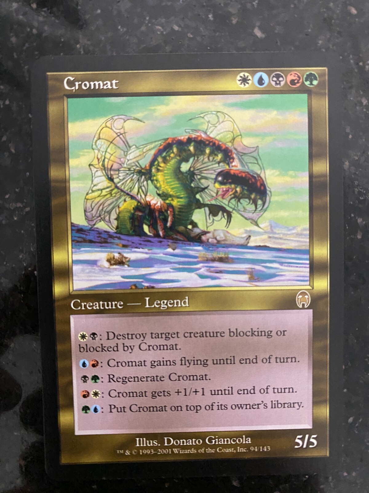 Cromat Apocalypse Rare MAGIC MTG CARD NM