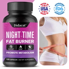 Night Time Fat Burner Capsules For Weight Loss,Detox,Appetite Suppressant