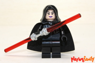 LEGO STAR WARS - smooth Sith Lady - Figur aus LEGO -Teilen, MOC