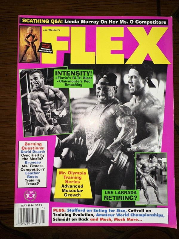 Flex May 1995 Lee Labrada Lenda Murray