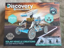 Discovery Mindblown Solar Vehicle Creations, 197 Easy-Build-Pieces, 8  Up