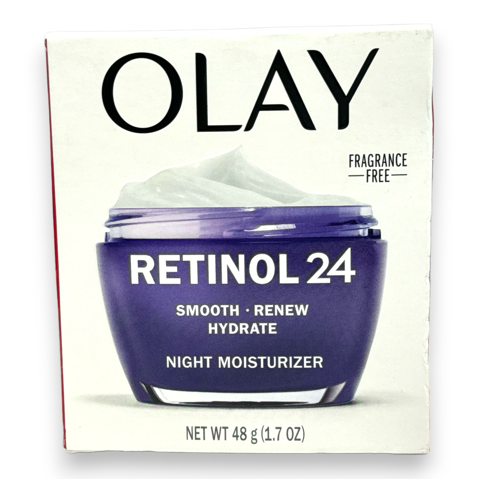 Olay Retinol 24 Night Moisturizer Fragrance-Free 48g/1.7oz. NEW IN BOX