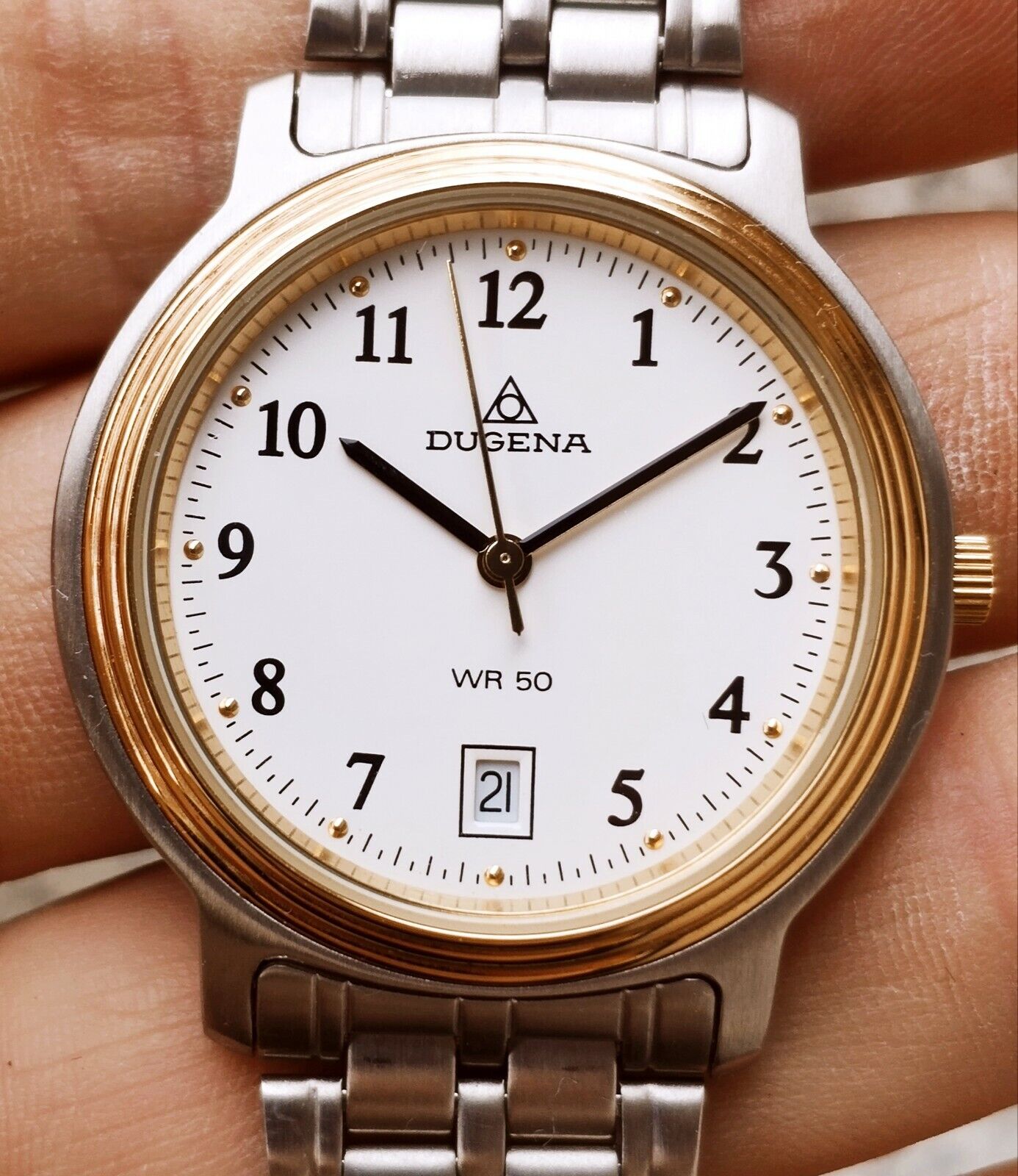 Vintage german men\'s Dugena quartz watch | eBay