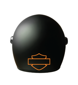 Harley Blank Logo Vinyl Decal - Motorcycle Helmet - Decal - Harley