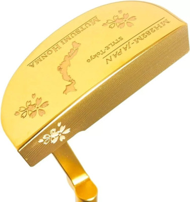 Mutsumi Honma Golf Gold MH282M Limited Edition Putter RH 34'' New