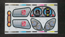 ¡Nuevo! Pegatinas de repuesto Step2 Ride-On rojo azul verde calcomanía moto
