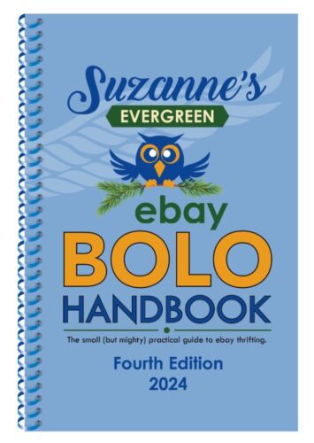 Suzanne's 2024 eBay BOLO Handbook Study Guide 125 High Profit Items EVERGREEN - Afbeelding 1 van 12