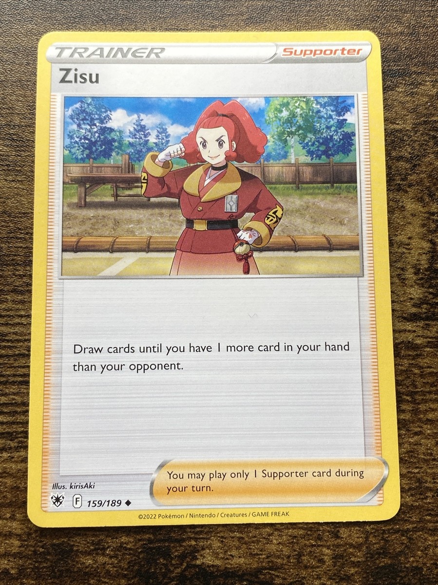 zisu pokemon card value Zisu 159/189 Astral Radiance Trainer Pokemon Card L9567*