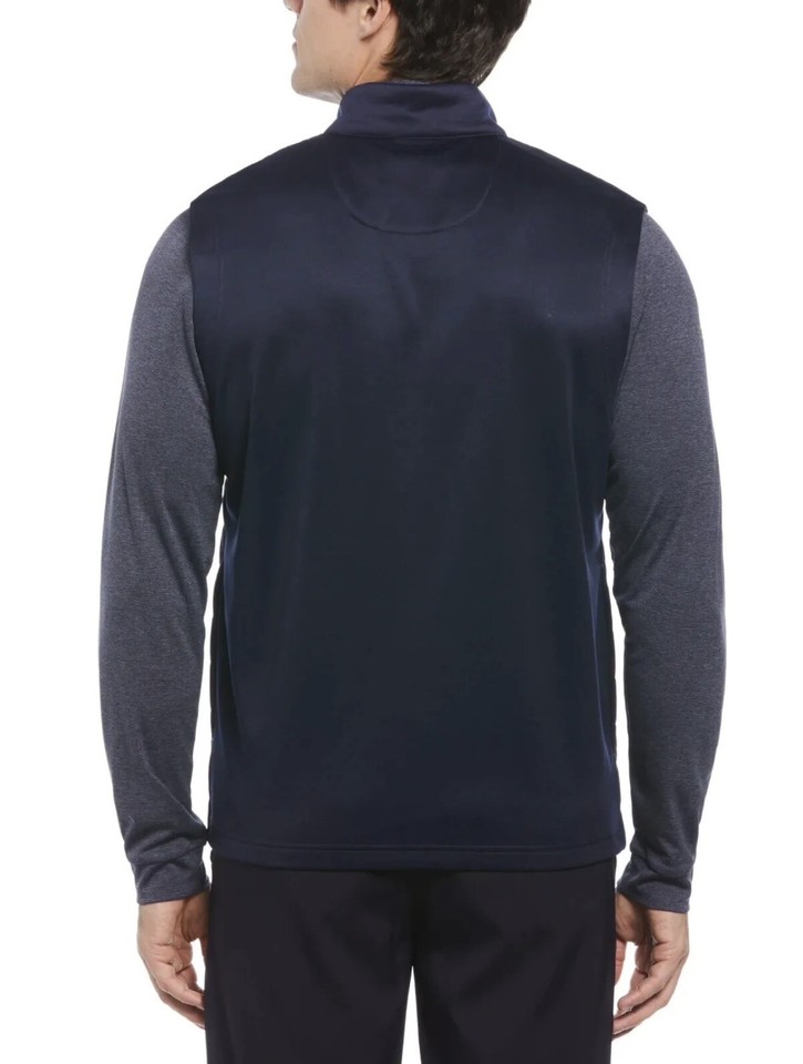 Callaway Jacket Men's sz XL Quilted Puffer Golf Vest Full zip Blue NWT