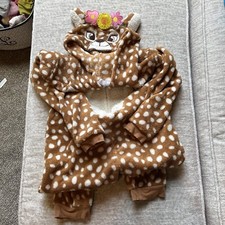 Spirit Halloween Fawn Costume Girls Size L size 12-14 