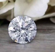 6 CT Lab-Grown Diamond Natural D Color Round Cut Certified VVS1 CVD clarity