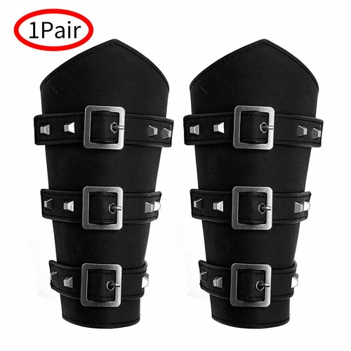 Medieval Vambrace Armguard Archery Bracer Viking Guard Laceup Forearm