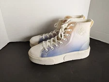 PF Flyers Chillhouse Women's Groovy Baby Canvas Sneakers Hi top Size 9.5