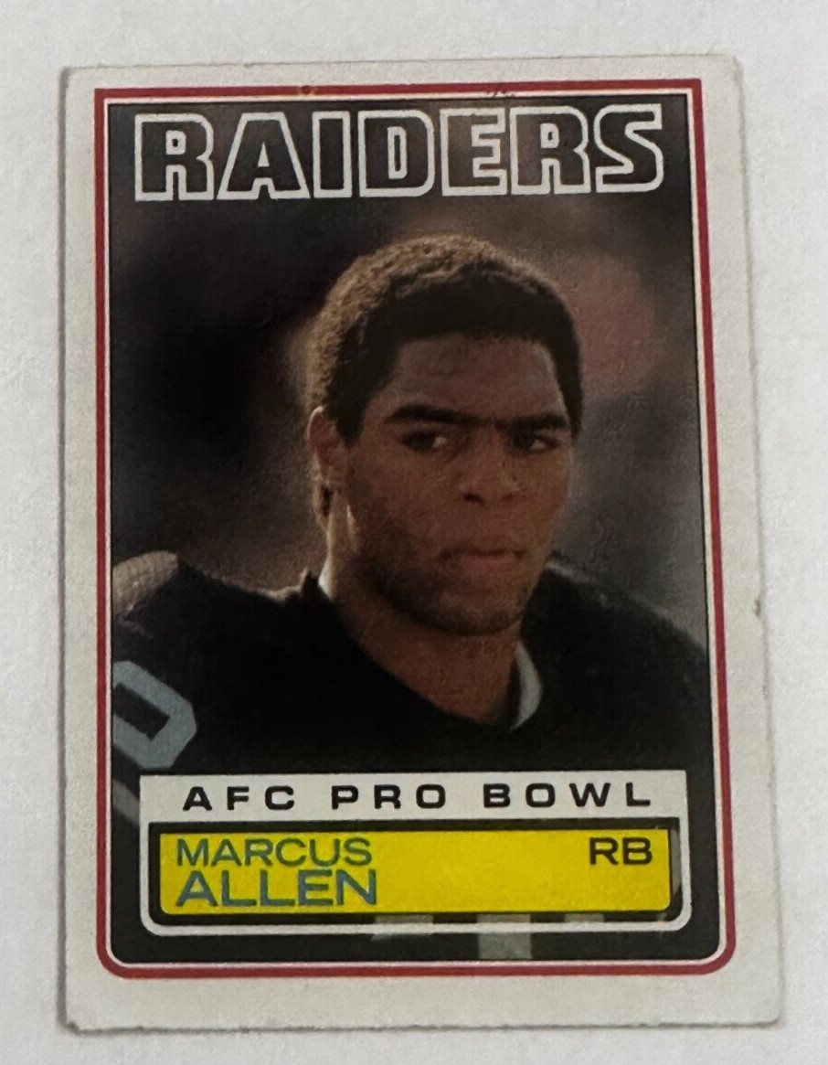 2001 Topps Archives Reserve Marcus Allen Rookie Los Angeles Raiders #294