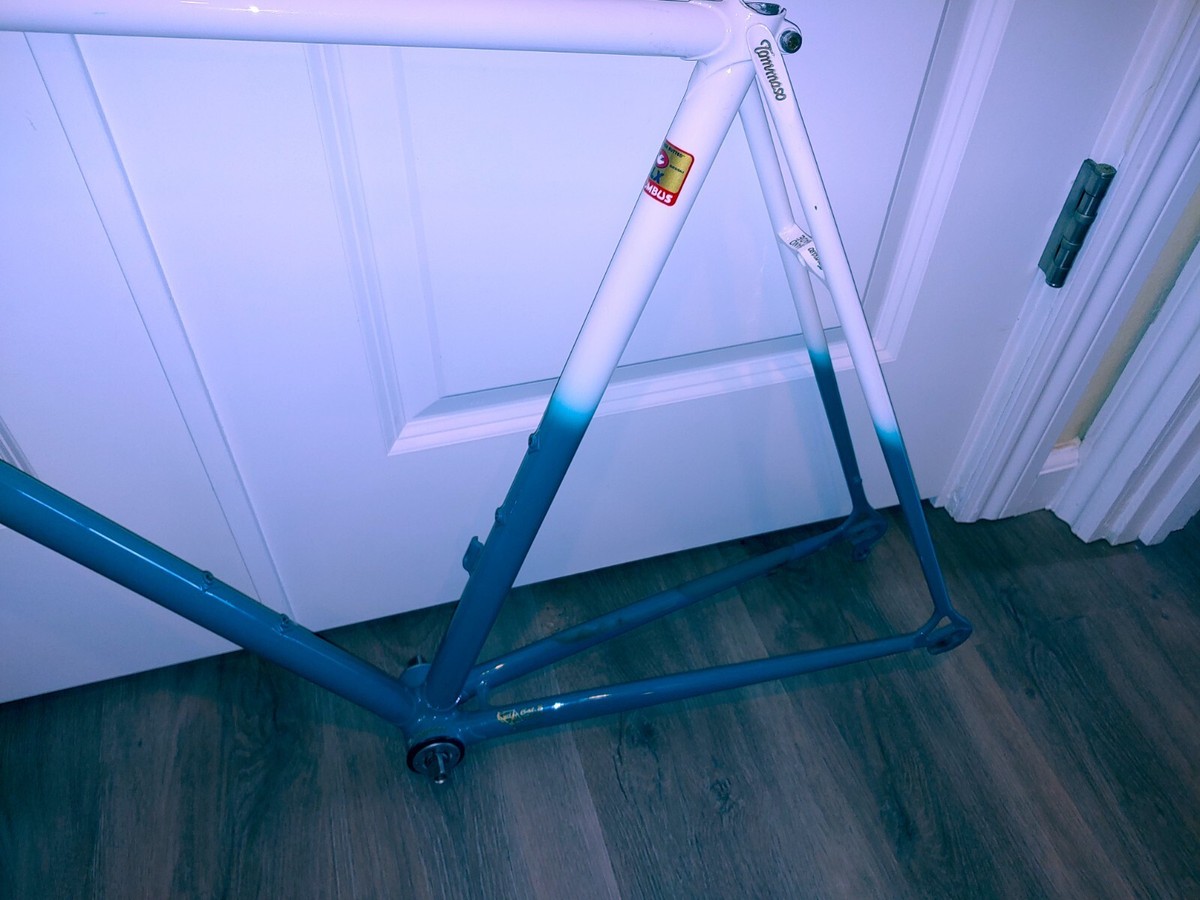 lugged steel bicycle frame