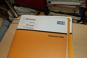 CASE 650 Tractor Dozer Crawler Electronic Hydraulic ... cat d8n wiring diagram 