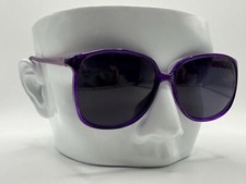 NEW Vintage Eyeglasses Non RX Preppy Style Bright Purple Frame 1990s 809