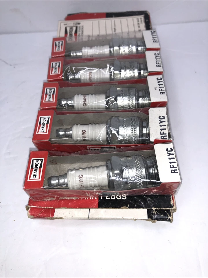 Copper Plus Champion Spark Plug 22 RF11YC LOT OF 5 NEW OLD STOCK  NOS - Image 3 of 4