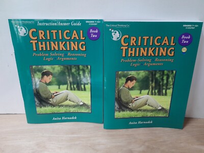 Critical Thinking/Book 2 Set/Teacher Manual & Student - Paperback - NEW