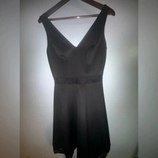 Women's Guess Little Black Dress with Lace details size 8