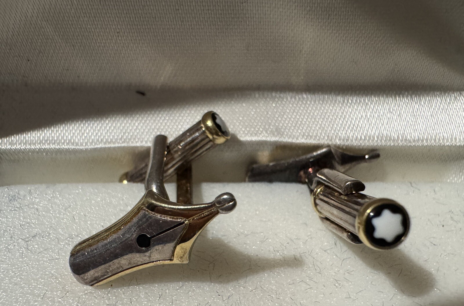 Montblanc - Cufflink Set LImited Edition Rare - Fountain Pen ‘NIB’