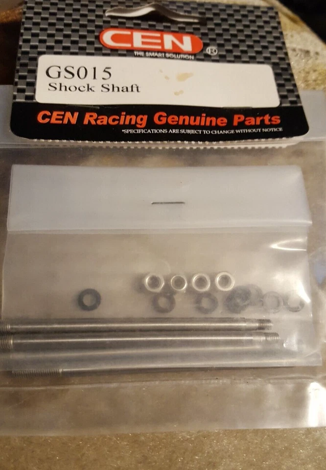GS015 CEN RACING SHOCK SHAFT 77 MM Shock absorber shafts (4) - Image 2 of 4