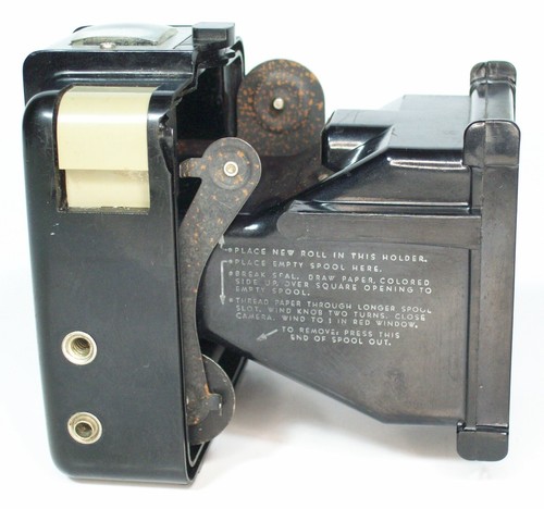 Cámara modelo flash película ojo de halcón Kodak Brownie para piezas reparación utilería de pantalla - Imagen 11 de 17