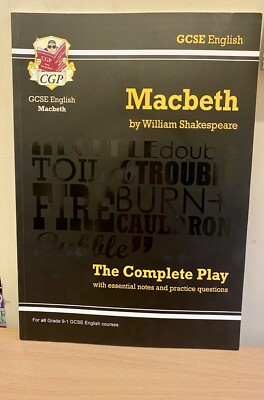 CGP GCSE English Macbeth- The Complete Play