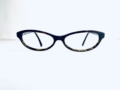 New Calvin Klein Brown Amber Tortoise Cat Eye Italy Eyeglasses CK999 54 16 135