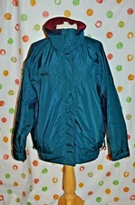 COLUMBIA Lightweight golf walk Green BUGABOO Women`s L  WINDBREAKER JACKET Coat