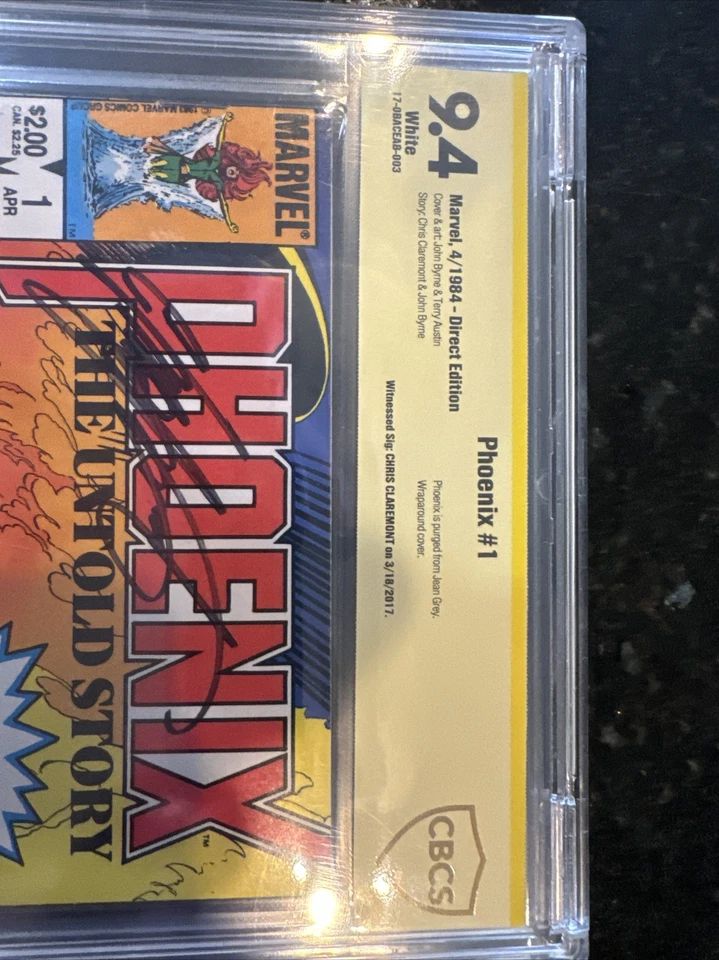 ❗️COMIC BOOKS❗️Phoenix #1, Signed By Chris Claremont, 9.4, CBCS - Image 3 of 3