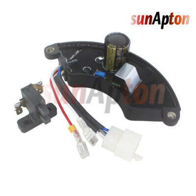 AVR & Carbon Brush For Generac LP5500 RS5500 GP5500 GP6000 GP6500 XG6500 XP6500