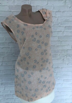 3 Suisses Damen Shirt Blusentop Mit Herzen Gr. 38 neu beige