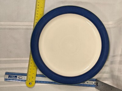 Denby-Langley Metz Dinner Plate Green Blue
