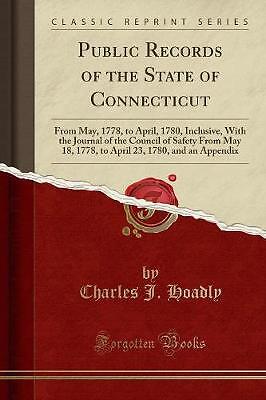 Öffentliche Aufzeichnungen des Staates Connecticut von Ma