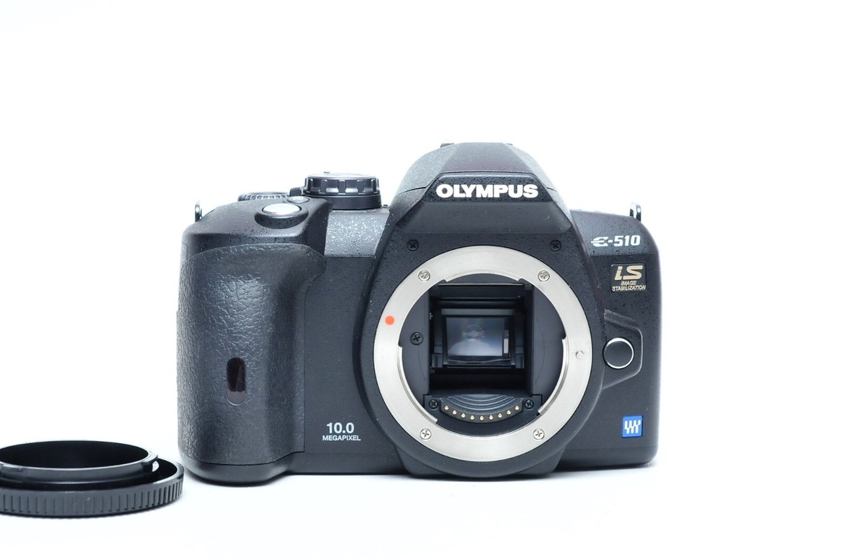 Olympus E510 Four Thirds DSLR Camera Body Only *CF Door Issue* | eBay