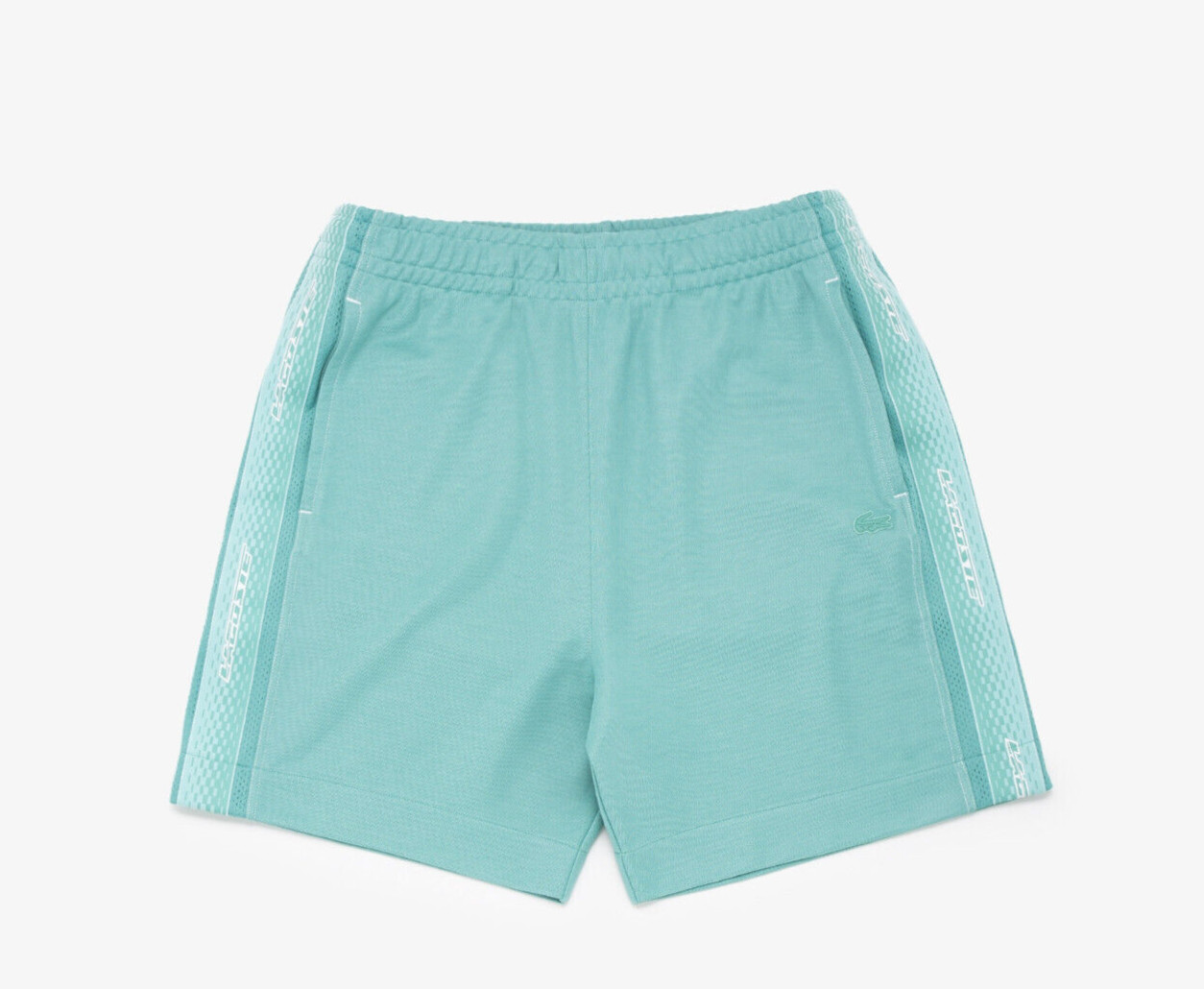 Мужские легкие повседневные шорты Lacoste зеленый XL 13390₽